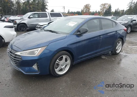 2020 Hyundai Elantra Sel z USA, uszkodzony, nr VIN 5NPD84LF2LH578061